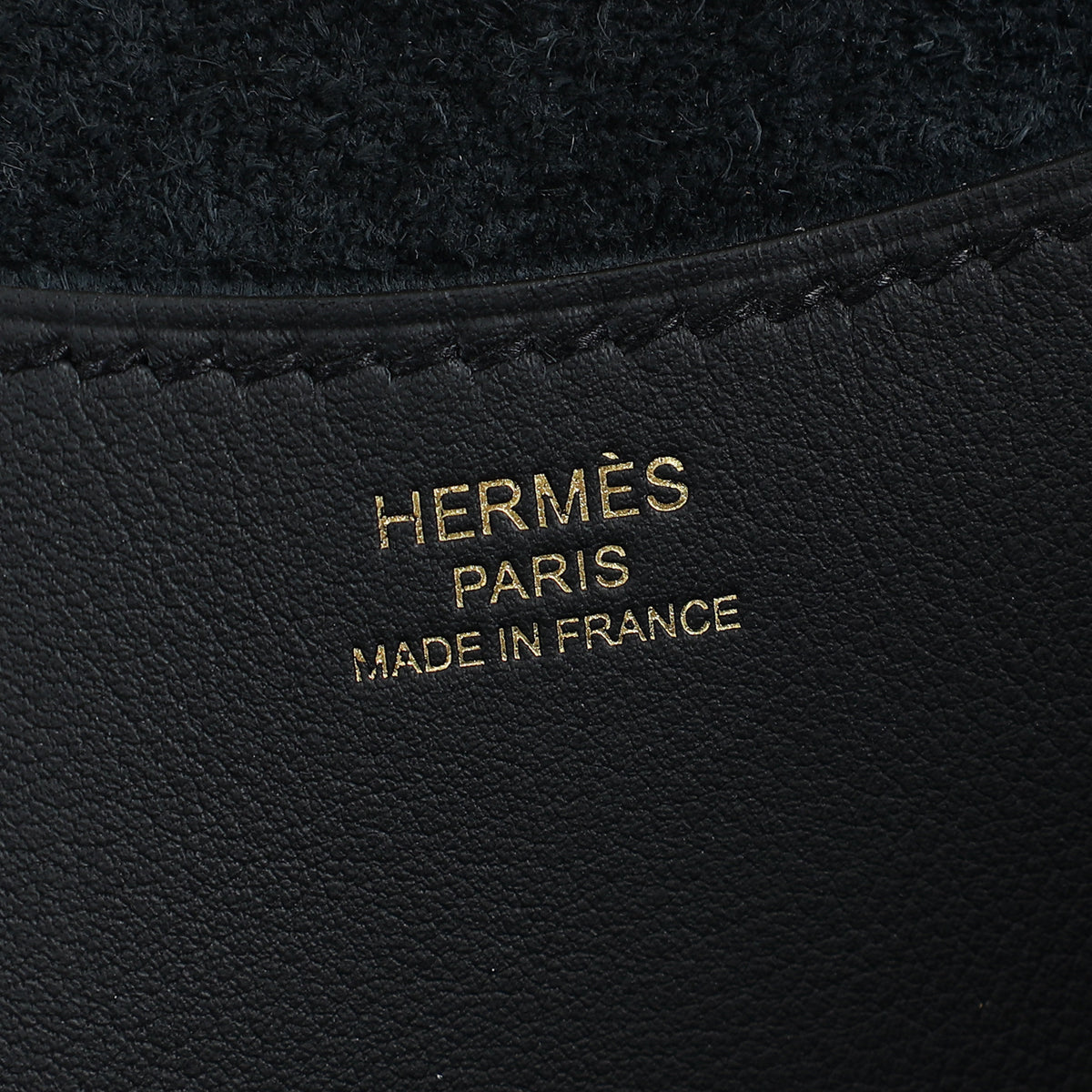 Hermes Noir In The Loop 18 Bag