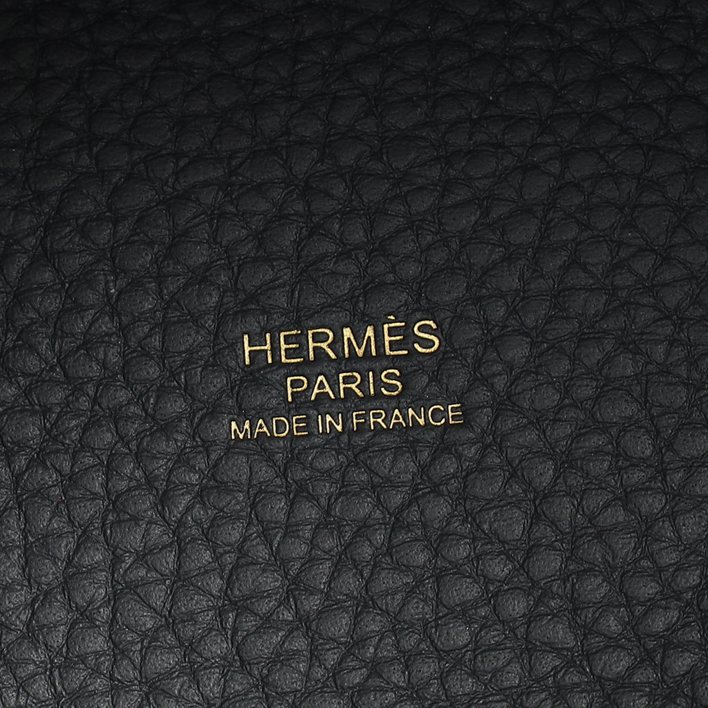 Hermes Gris Misty Picotin Lock 18 Bag