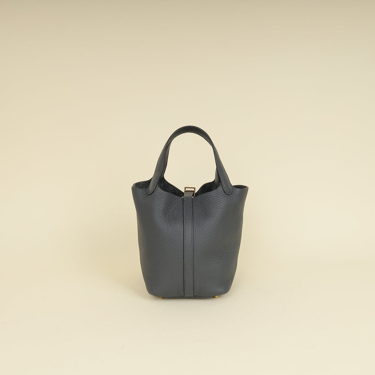 Hermes Gris Misty Picotin Lock 18 Bag