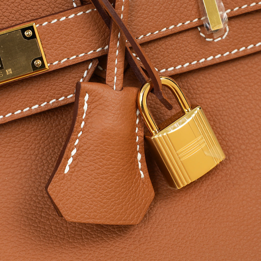 Hermes Gold Birkin Shoulder Light 29
