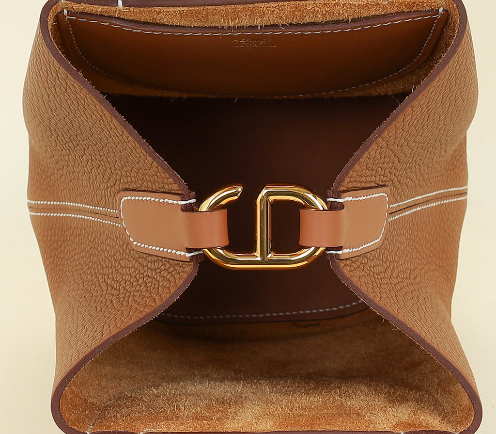 Hermes Gold In The Loop 18 Bag