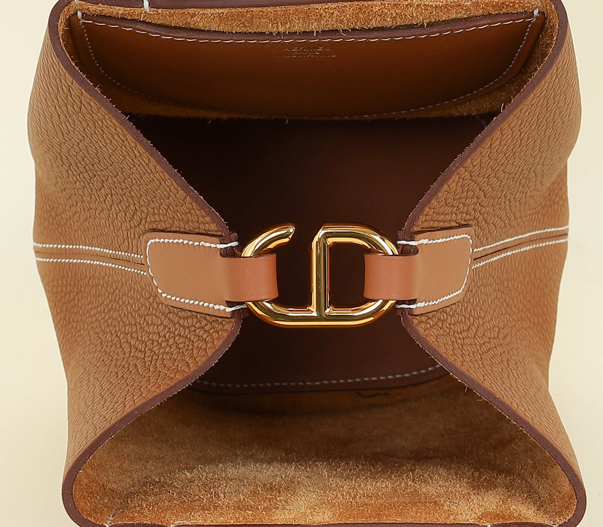 Hermes Gold In The Loop 18 Bag