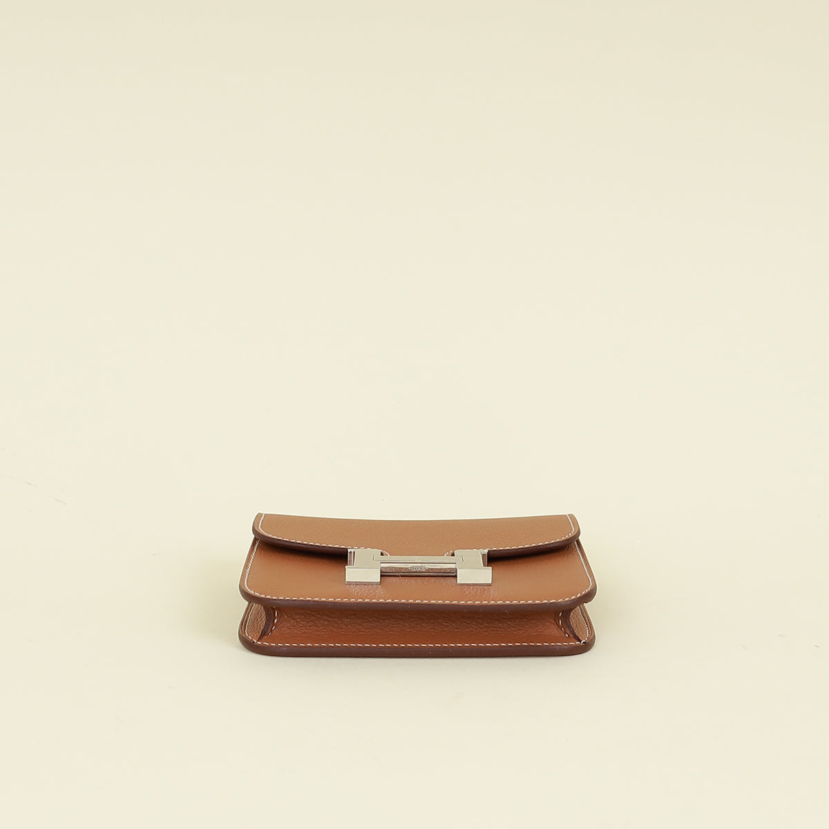 Hermes Gold Constance Slim Wallet