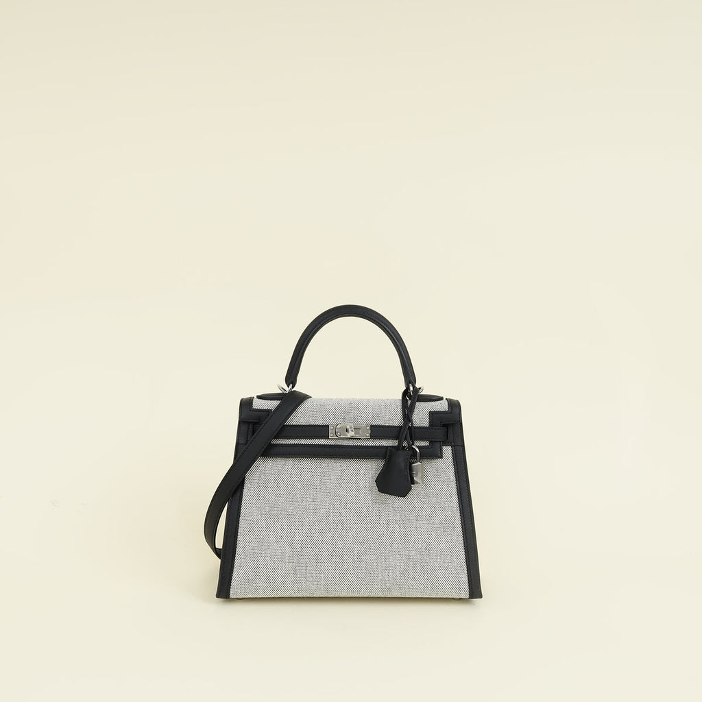 Hermes Bicolor Kelly 25 Sellier Bag