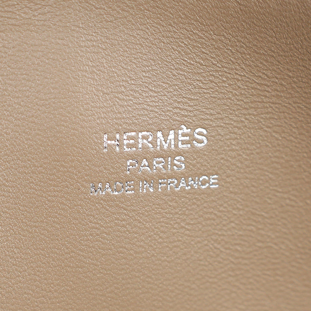 Hermes Etoupe Bolide 1923 Mini Evercolor Bag