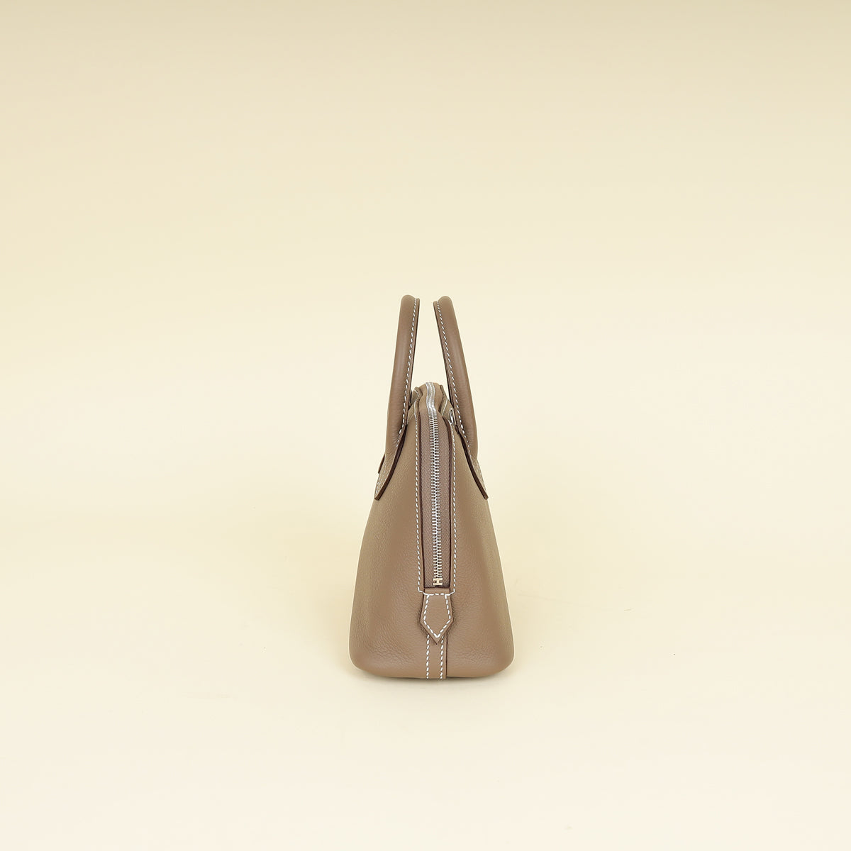 Hermes Etoupe Bolide 1923 Mini Evercolor Bag