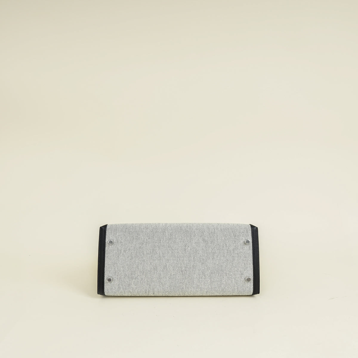 Hermes Bicolor Toile Quadrille Swift Kelly 28 Bag