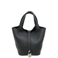 Hermes Noir Picotin Lock 18 Bag