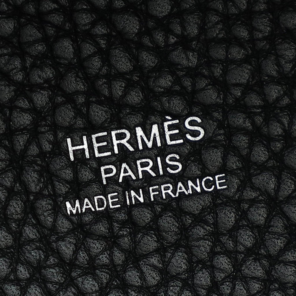 Hermes Noir Picotin Lock 18 Bag
