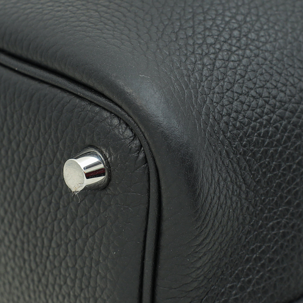 Hermes Noir Picotin Lock 18 Bag