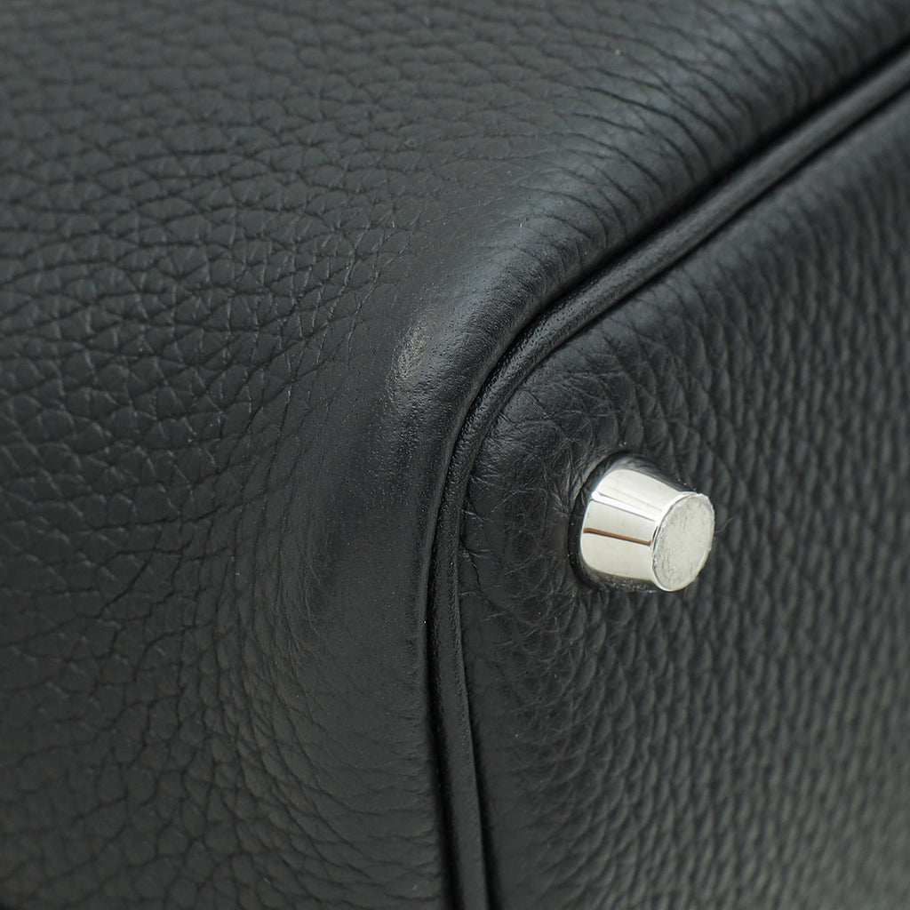 Hermes Noir Picotin Lock 18 Bag