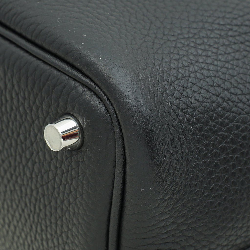 Hermes Noir Picotin Lock 18 Bag