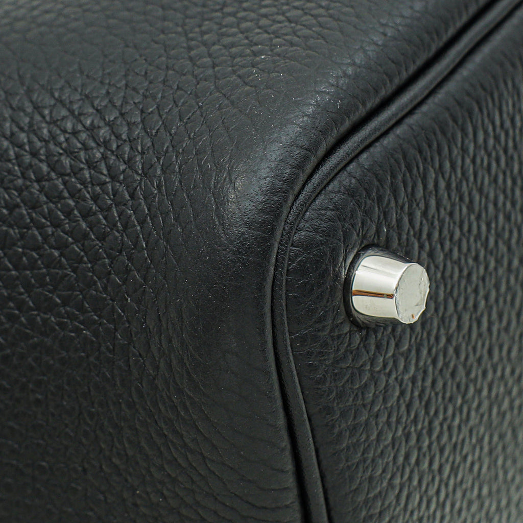 Hermes Noir Picotin Lock 18 Bag