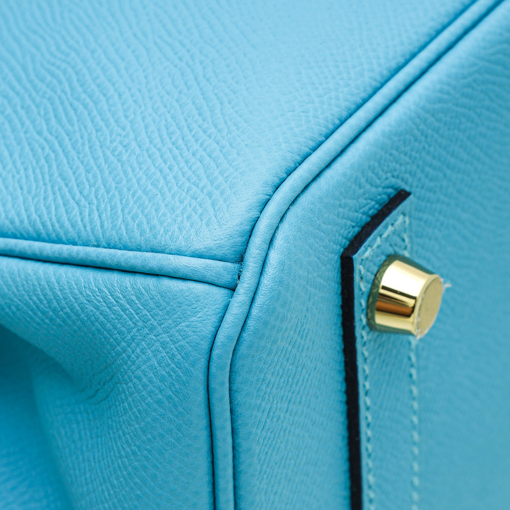 Hermes Bleu Du Nord Birkin 30 Bag