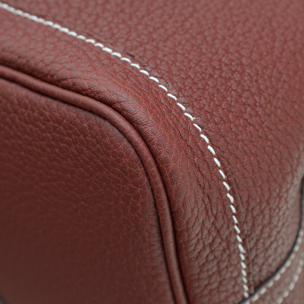 Hermes Rouge H Garden Party 30 Bag