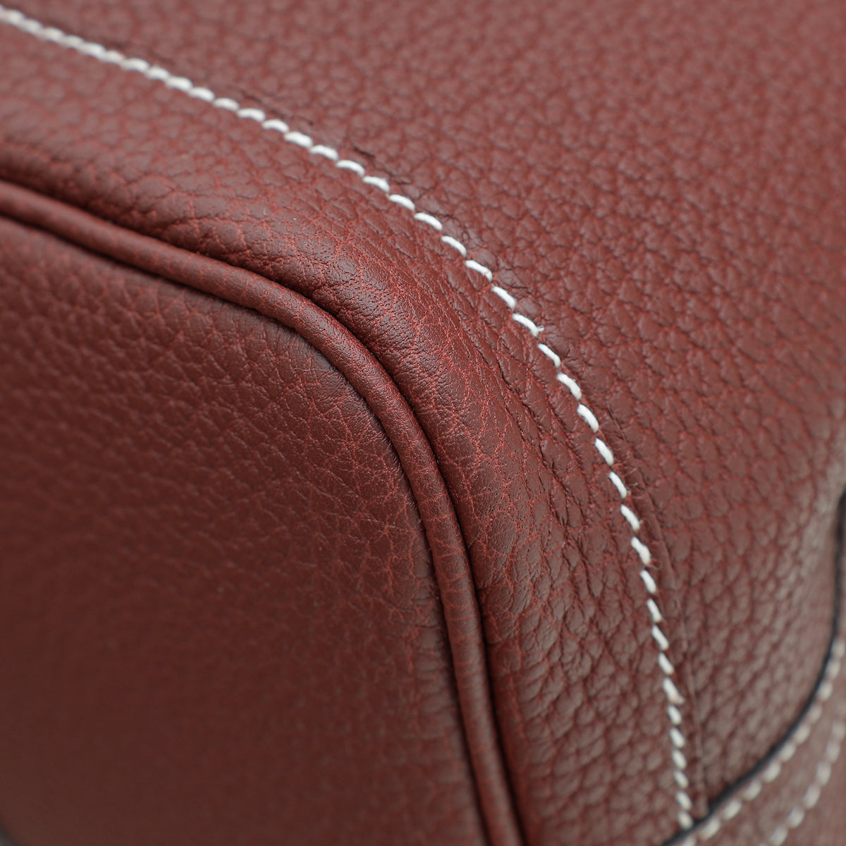 Hermes Rouge H Garden Party 30 Bag