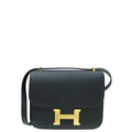 Hermes Noir Constance III 18 Re-Edition Mini Bag