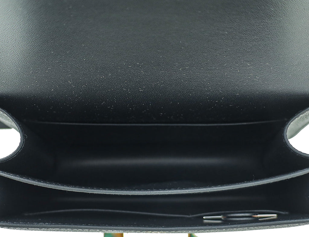 Hermes Noir Constance III 18 Re-Edition Mini Bag