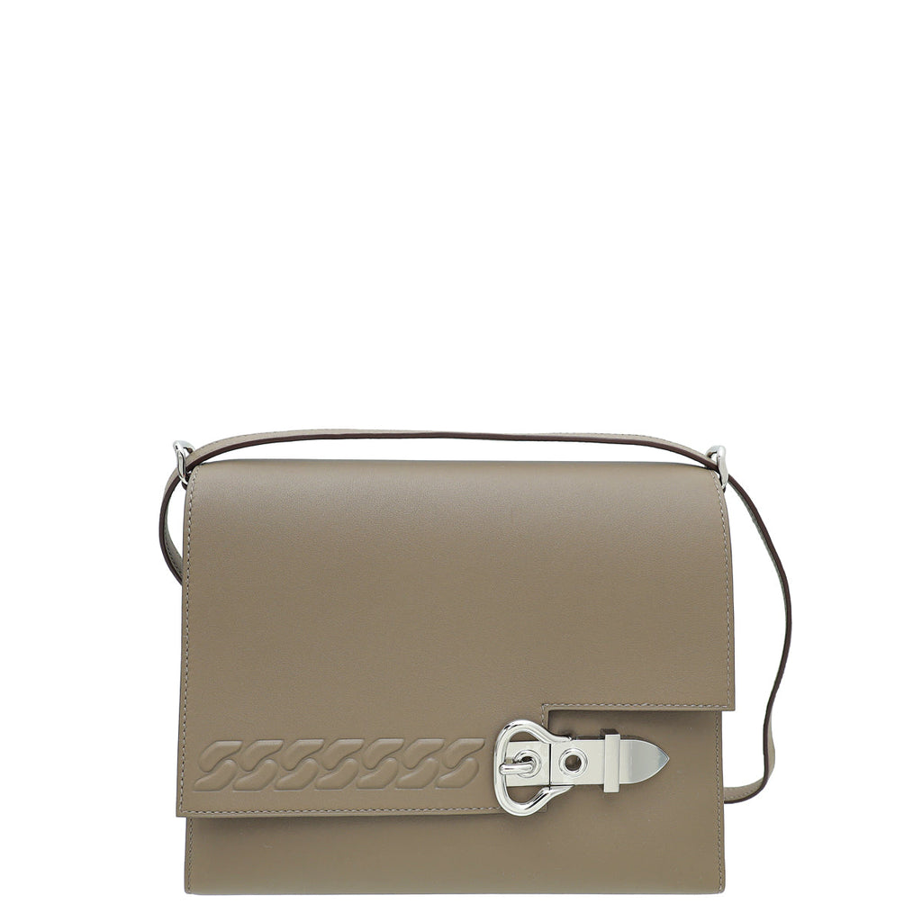 Hermes Etoupe Boucle Sellier Bag