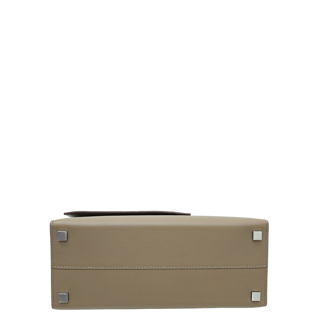 Hermes Etoupe Boucle Sellier Bag
