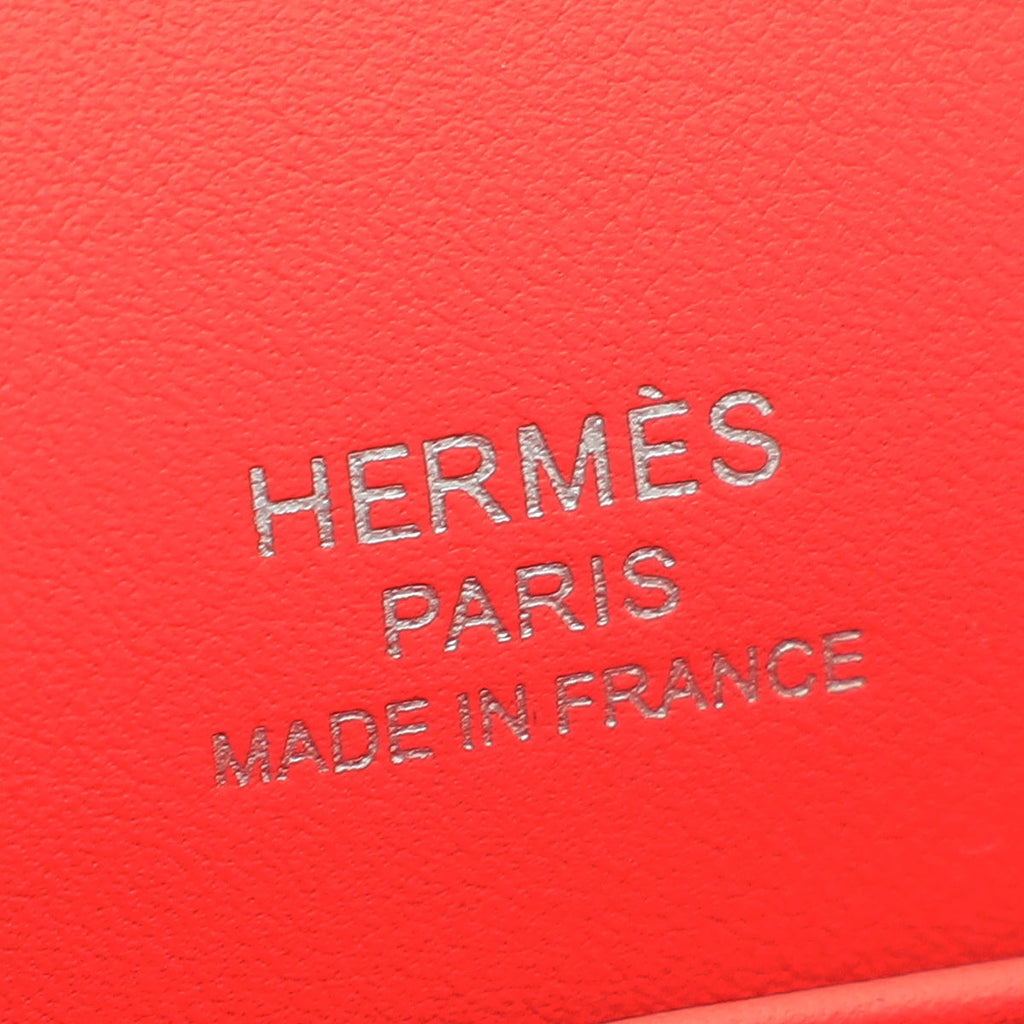 Hermes Rose Texas Geta Bag