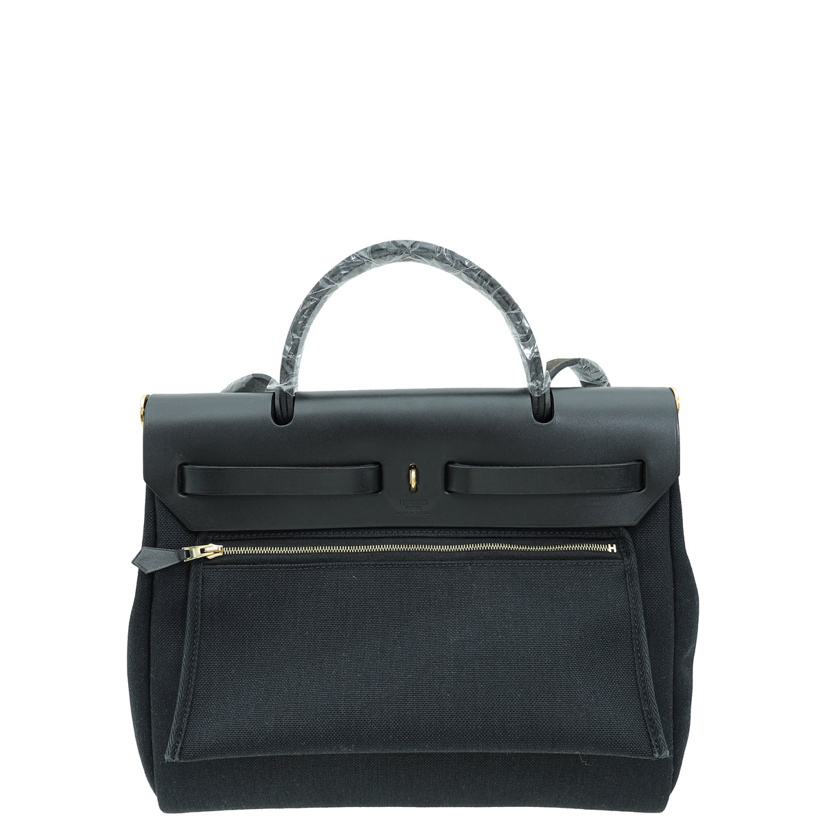 Hermes Noir Retourne Herbag Zip 31 Bag