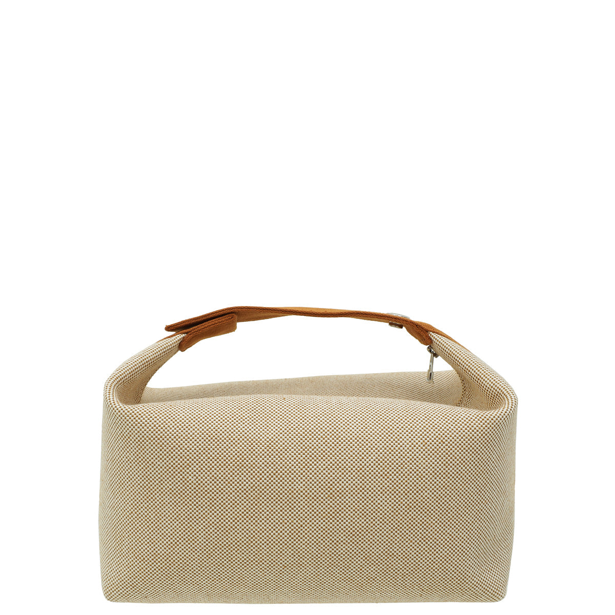 Hermes Biscuit Bride-A Brac Cabriole Herringbone Large Case Pouch