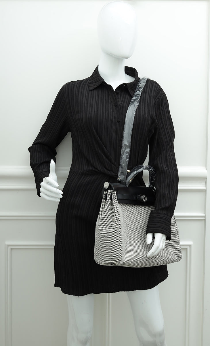 Hermes Bicolor Herbag Zip 31 PM Criss Viking Quadrille Retourne Bag