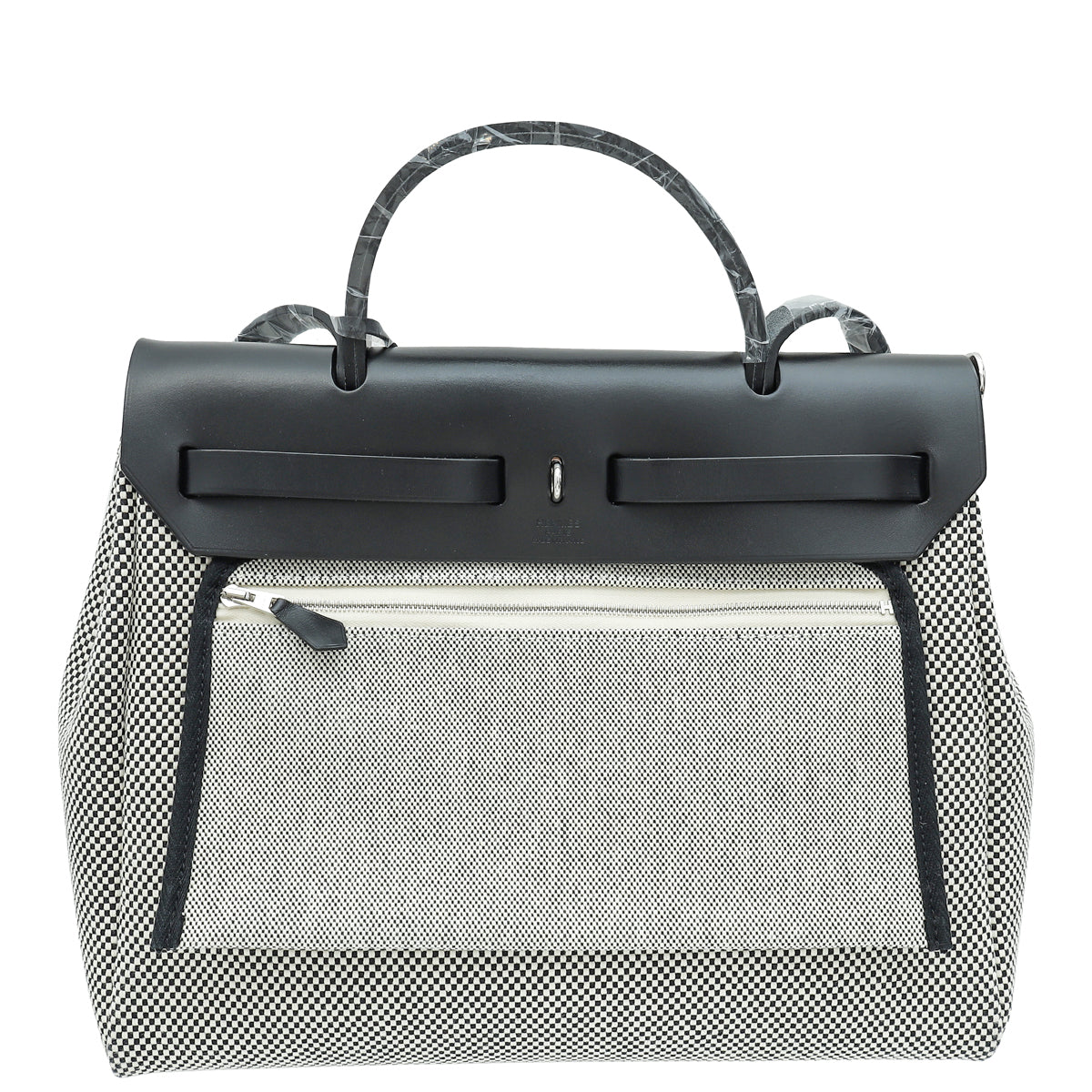 Hermes Bicolor Herbag Zip 31 PM Criss Viking Quadrille Retourne Bag