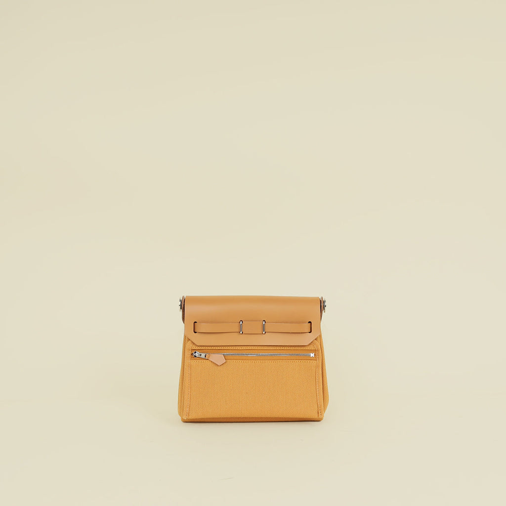 Hermes Naturel Sable Herbag Zip 20 Bag