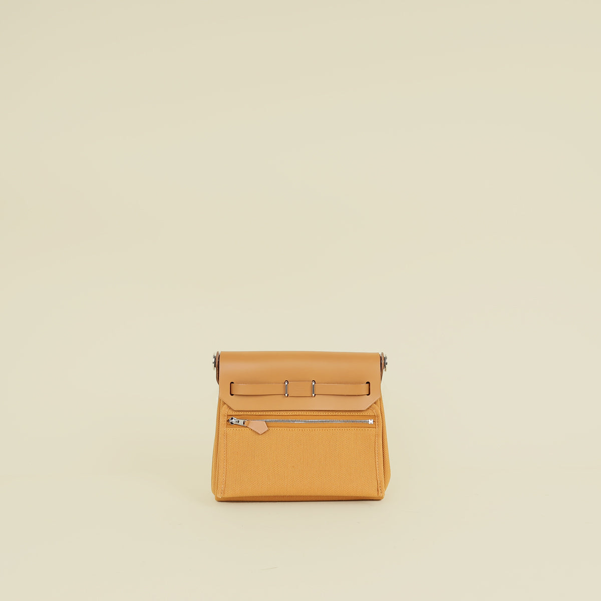 Hermes Naturel Sable Herbag Zip 20 Bag