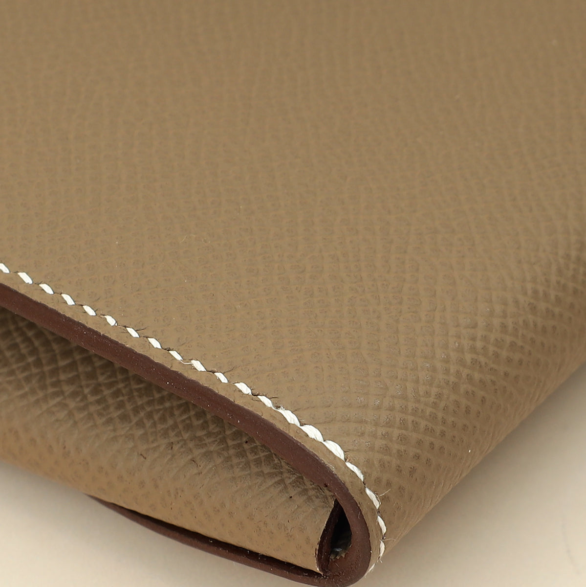 Hermes Etoupe Glacier Maillon To Go Wallet