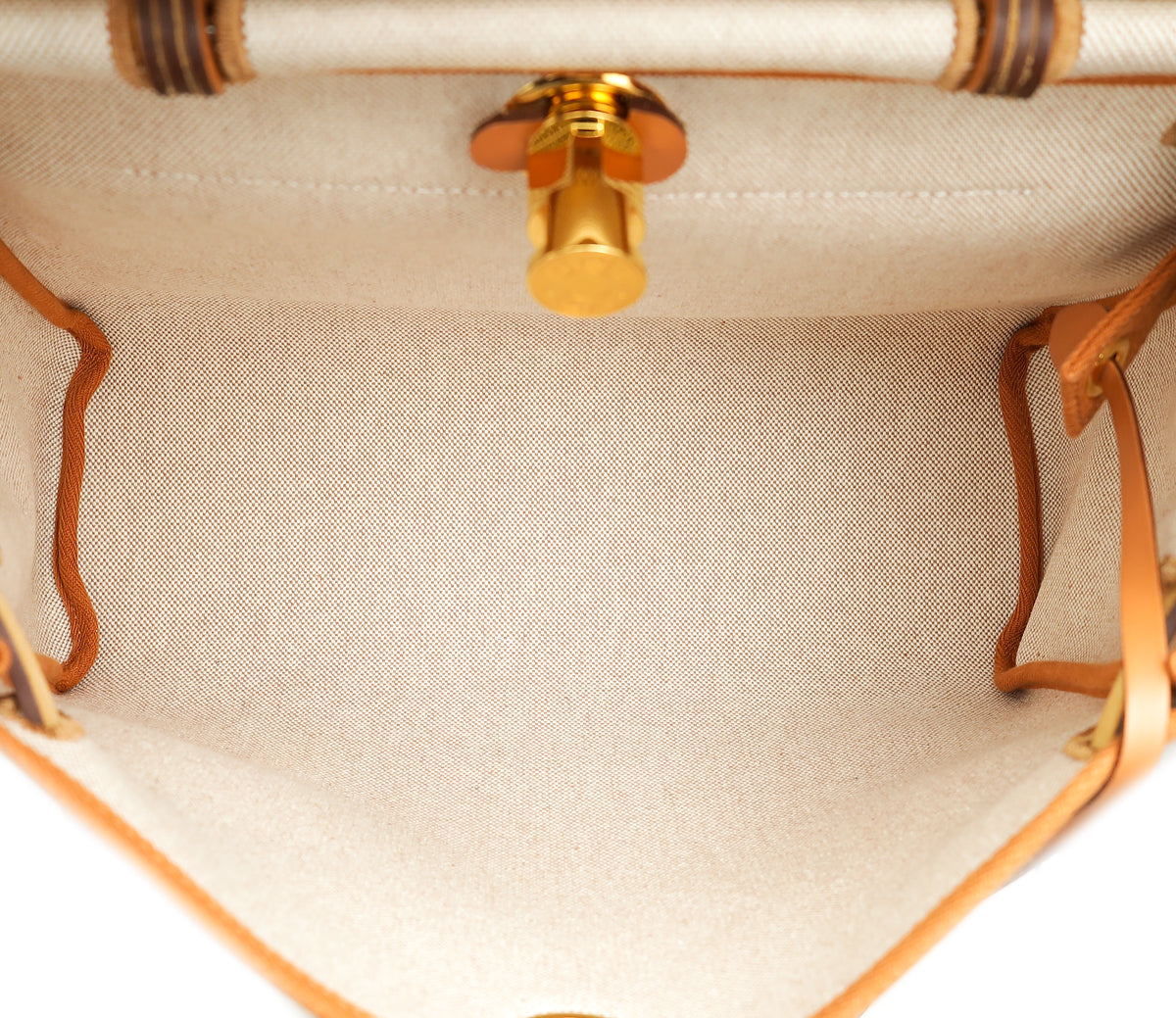 Hermes Tricolor Vache Hunter Chaine D'Ancre Herbag 31 PM Bag
