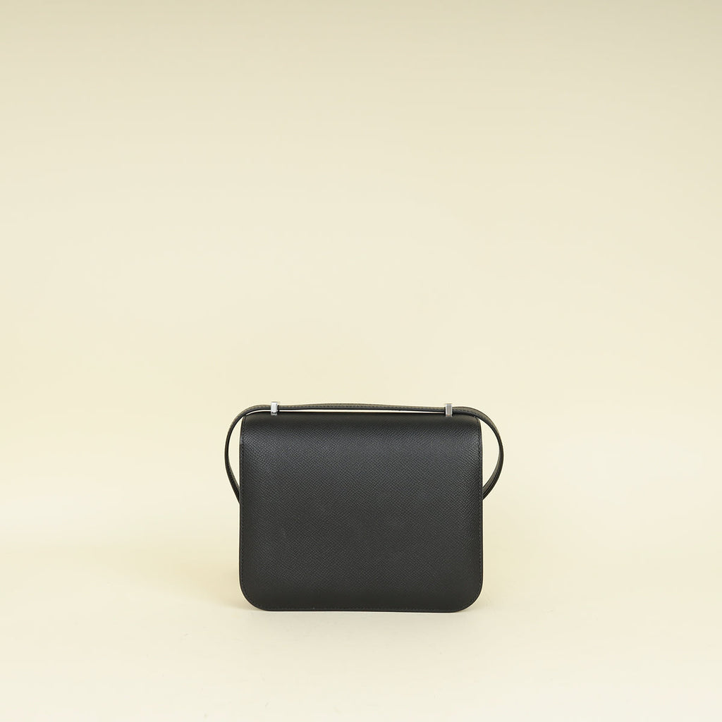 Hermes Noir Constance III 18 Mini Bag