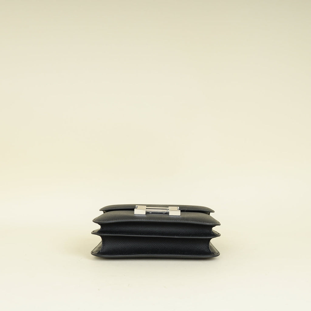 Hermes Noir Constance III 18 Mini Bag