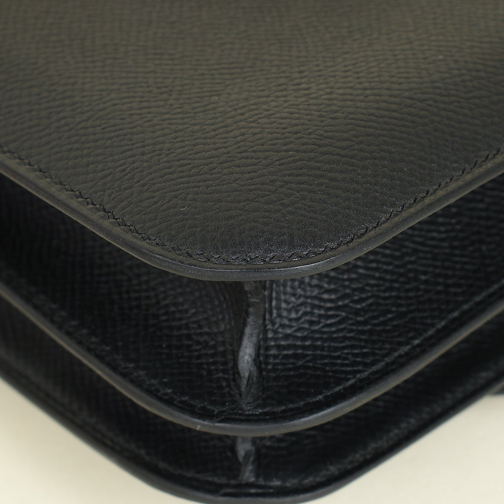 Hermes Noir Constance III 18 Mini Bag