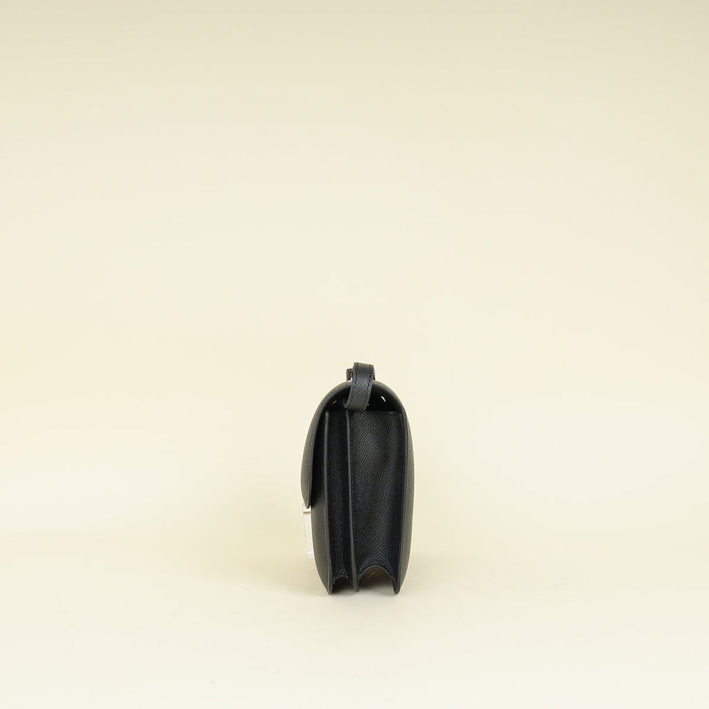 Hermes Noir Constance III 18 Mini Bag