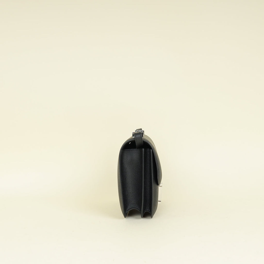 Hermes Noir Constance III 18 Mini Bag