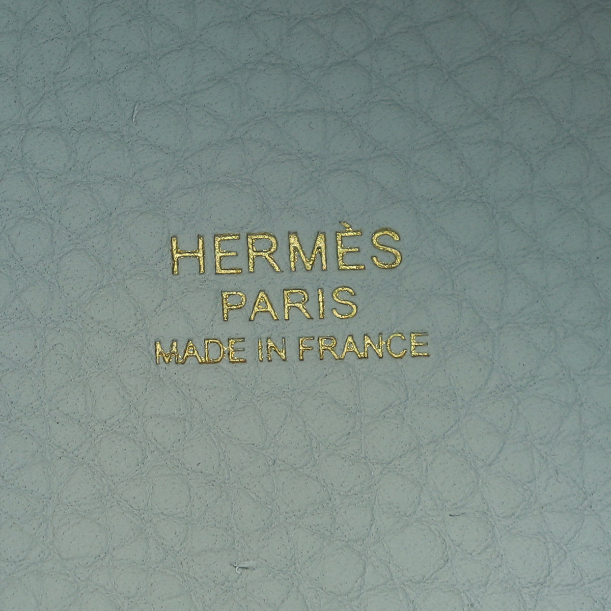 Hermes Bleu Pale Picotin Lock 18 Bag