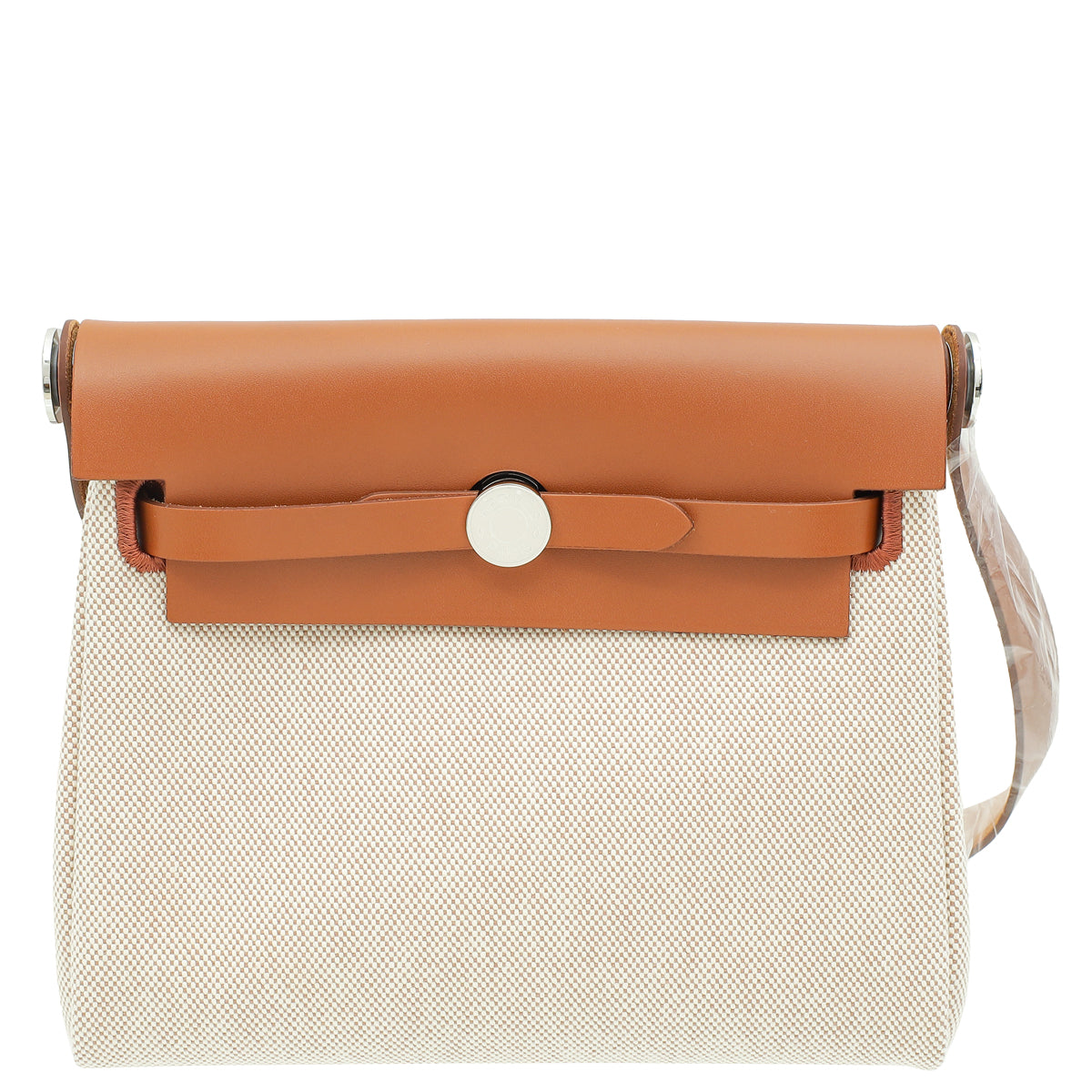 Hermes Gold H Herbag Zip 20 Bag