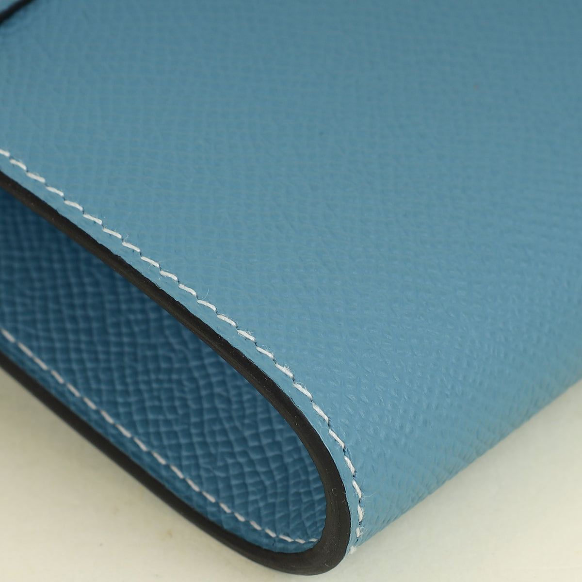 Hermes New Bleu Jean Kelly To Go Wallet