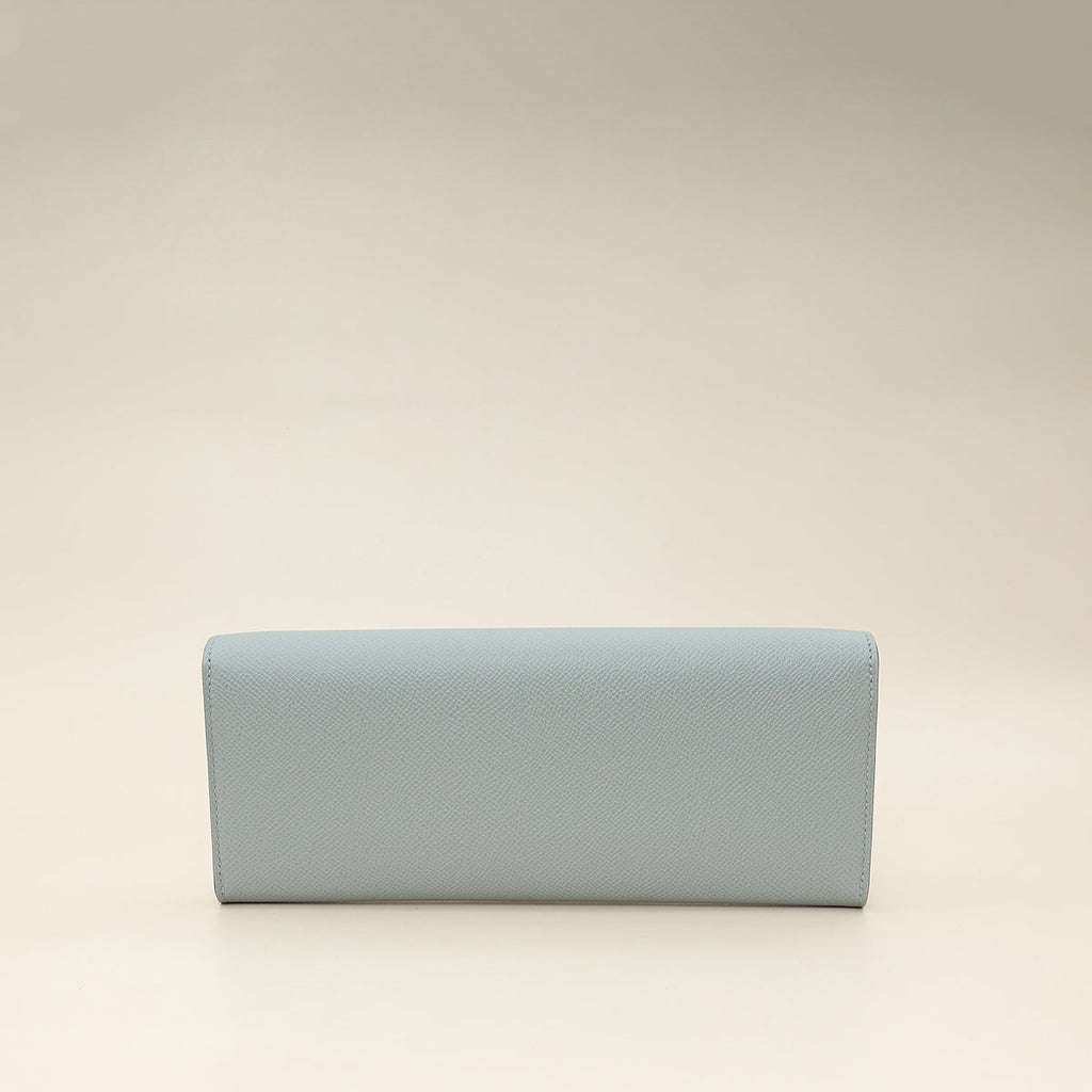 Hermes Bleu Glacier Maillon To Go Wallet