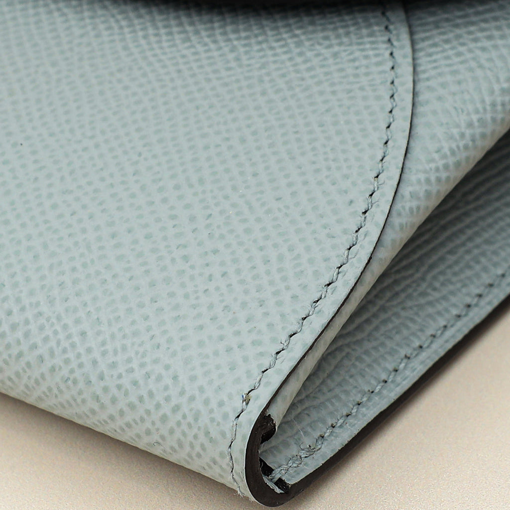 Hermes Bleu Glacier Maillon To Go Wallet