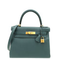 Hermes Bicolor Horseshoe Stamped Retourne Kelly 28 Bag
