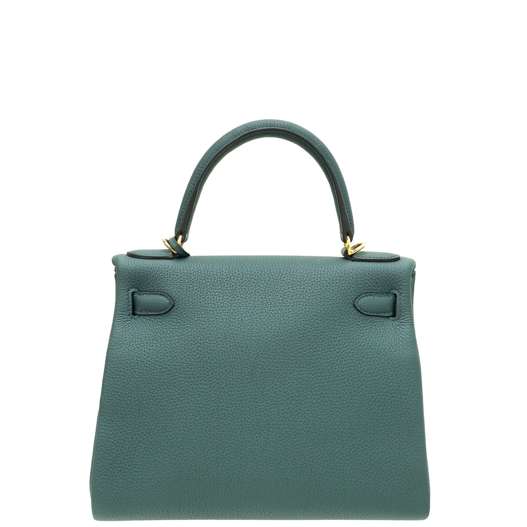 Hermes Bicolor Horseshoe Stamped Retourne Kelly 28 Bag