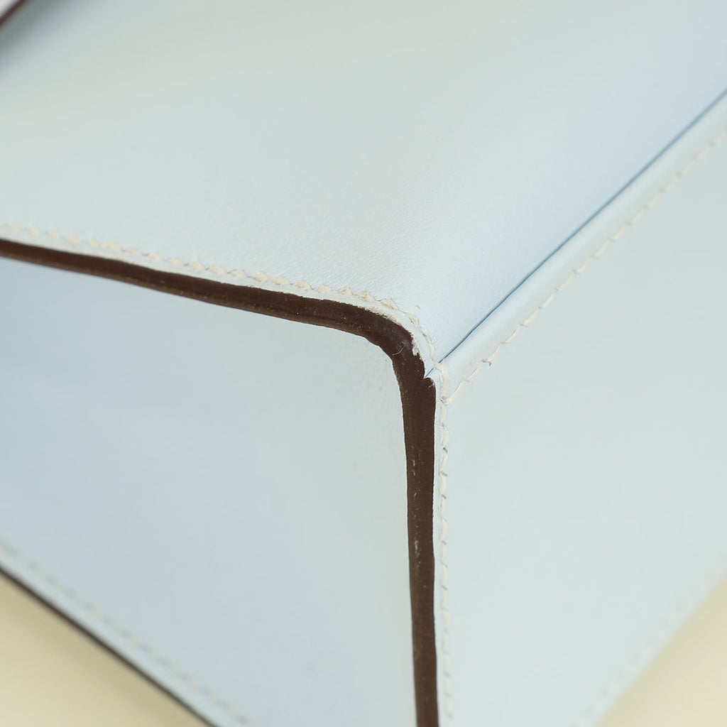 Hermes Bicolor Horseshoe Stamp Kelly Pochette