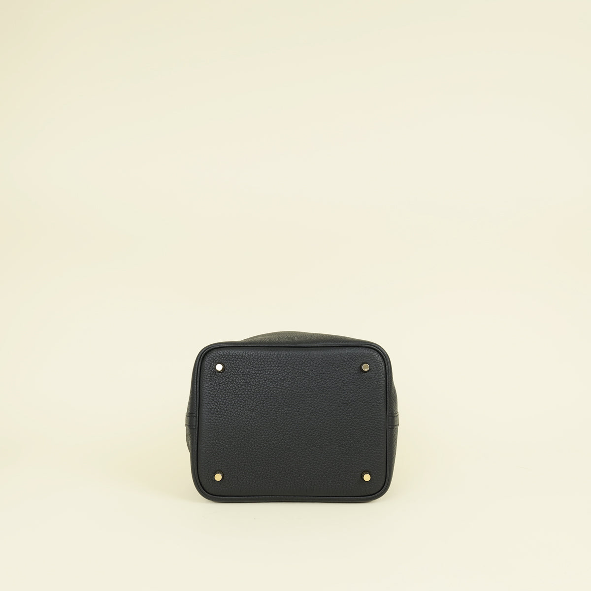 Hermes Noir Picotin Lock 22 Bag