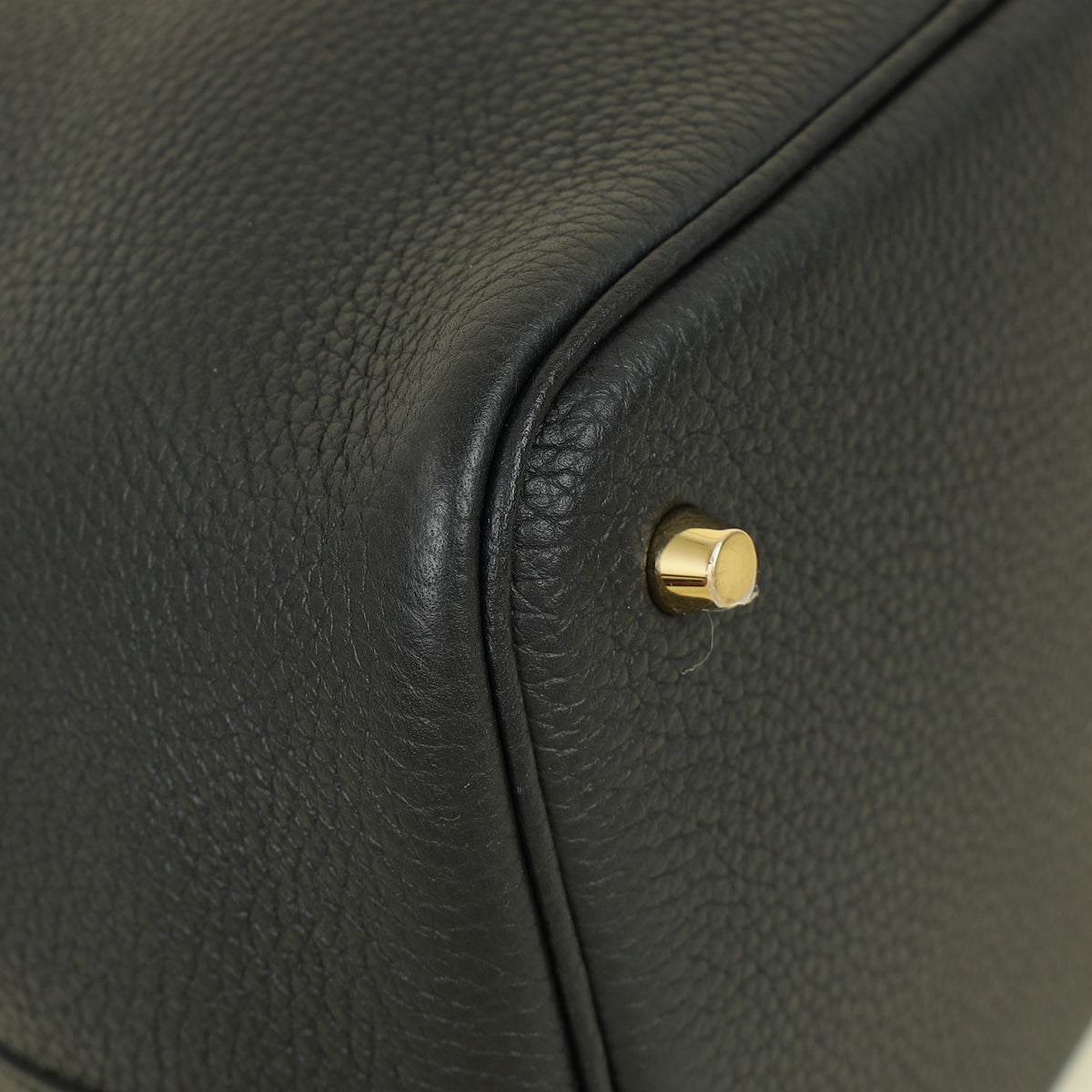 Hermes Noir Picotin Lock 22 Bag