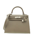 Hermes Etain Sellier Kelly 28 Bag