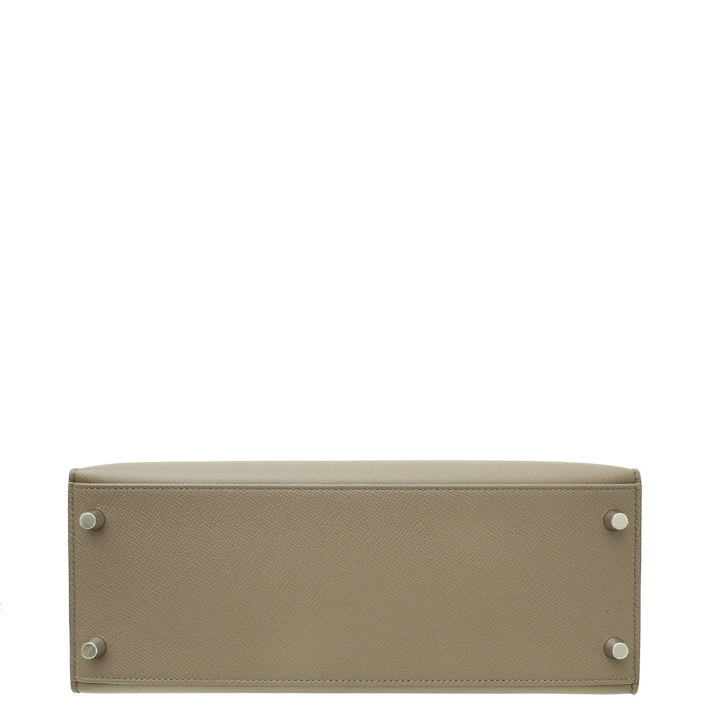 Hermes Etain Sellier Kelly 28 Bag
